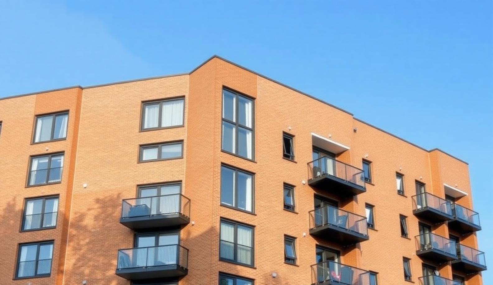 Apartment block delivered under a framework contract